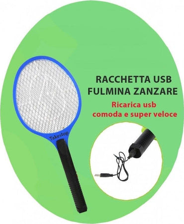 RACCHETTA USB RICARICA VELOCE CAVO MICRO USB 3 RETI METALLICHE FULMINA INSETTI  Trade Shop italia - Napoli, Commerciovirtuoso.it