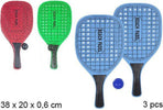 Racchette Colorate Rettangolari 3pz Spiaggia Mare Tennis Beach 38x20x0,6cm 186207 Giochi e giocattoli/Sport e giochi all'aperto/Sabbiere e giocattoli da spiaggia/Giocattoli per sabbia e spiaggia Trade Shop italia - Napoli, Commerciovirtuoso.it