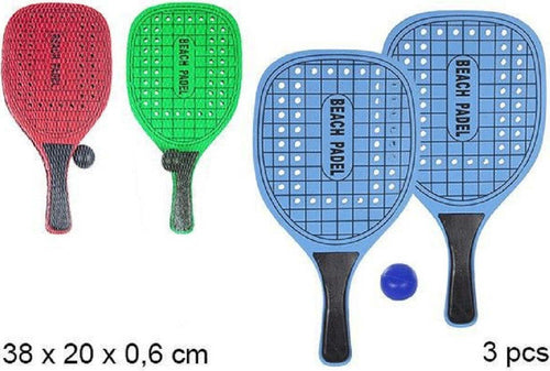 Racchette Colorate Rettangolari 3pz Spiaggia Mare Tennis Beach 38x20x0,6cm 186207 Giochi e giocattoli/Sport e giochi all'aperto/Sabbiere e giocattoli da spiaggia/Giocattoli per sabbia e spiaggia Trade Shop italia - Napoli, Commerciovirtuoso.it