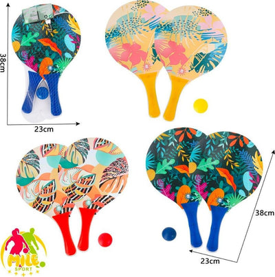 Racchette Da Spiaggia Con Pallina Divertimento Piscina Mare Varie Fantasie 38x23 Giochi e giocattoli/Sport e giochi all'aperto/Sabbiere e giocattoli da spiaggia/Giocattoli per sabbia e spiaggia Trade Shop italia - Napoli, Commerciovirtuoso.it