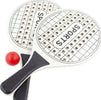 Racchette Mare Traforate Con Pallina Racchettoni In Legno Beach Tennis Spiaggia Sport e tempo libero/Sport/Tennis/Racchette Trade Shop italia - Napoli, Commerciovirtuoso.it