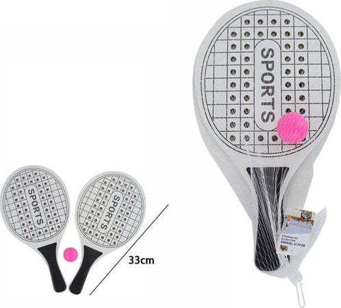 Racchette Mare Traforate Con Pallina Racchettoni In Legno Beach Tennis Spiaggia Sport e tempo libero/Sport/Tennis/Racchette Trade Shop italia - Napoli, Commerciovirtuoso.it