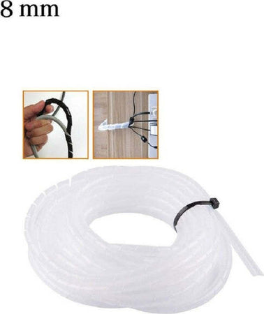 Raccogli Cavo Spiralato Organizer Fili E Cavi Elettrici 5 Metri Varie Misure Fai da te/Materiale elettrico/Gestione del cavo/Guaine per cavi Trade Shop italia - Napoli, Commerciovirtuoso.it