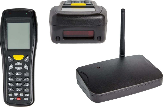 Raccoglitore Dati Scanner codice a barre Wireless 2.4 G Inventario 1D EAN13 UPC memoria incorporata HD-PS6C