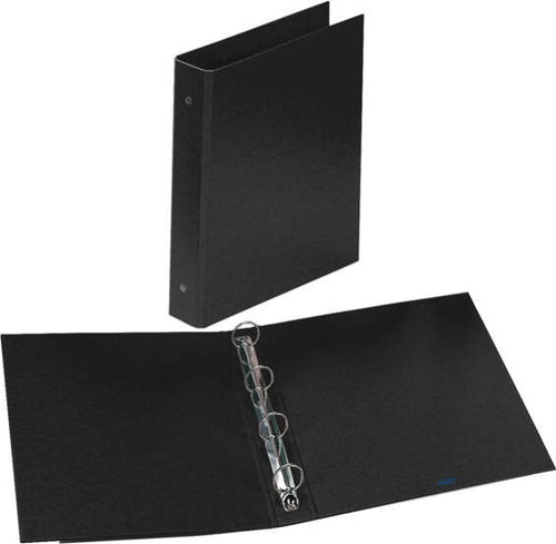 Raccoglitore Europa - 4 anelli tondi 50 mm - dorso 6 cm - 22x30 cm - nero - Favorit Cancelleria e prodotti per ufficio/Archivio ufficio e accessori per scrivania/Raccoglitori e accessori per raccoglitori/Raccoglitori/Raccoglitori ad anelli Eurocartuccia - Pavullo, Commerciovirtuoso.it