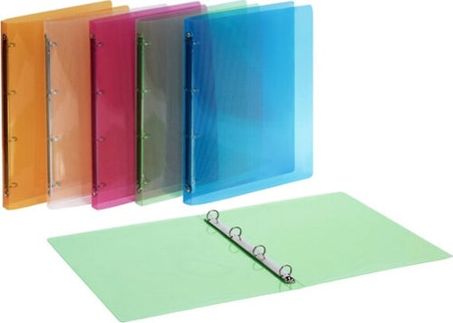 Raccoglitore Lumina - PP - 4 anelli tondi D15 - dorso 2 cm - 22x30 cm - colori assortiti - Favorit [multipack] 20 pezzi Cancelleria e prodotti per ufficio/Archivio ufficio e accessori per scrivania/Raccoglitori e accessori per raccoglitori/Raccoglitori/Raccoglitori ad anelli Eurocartuccia - Pavullo, Commerciovirtuoso.it