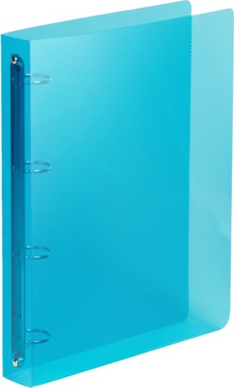 Raccoglitore Lumina - PP - 4 anelli tondi D30 - dorso 4 cm - 22x30 cm - blu - Favorit Cancelleria e prodotti per ufficio/Archivio ufficio e accessori per scrivania/Raccoglitori e accessori per raccoglitori/Raccoglitori/Raccoglitori ad anelli Eurocartuccia - Pavullo, Commerciovirtuoso.it