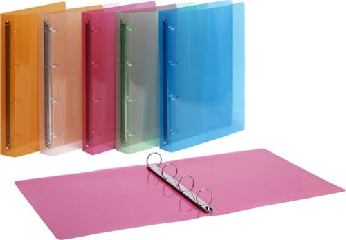 Raccoglitore Lumina - PP - 4 anelli tondi D30 - dorso 4 cm - 22x30 cm - colori assortiti - Favorit [multipack] 10 pezzi Cancelleria e prodotti per ufficio/Archivio ufficio e accessori per scrivania/Raccoglitori e accessori per raccoglitori/Raccoglitori/Raccoglitori ad anelli Eurocartuccia - Pavullo, Commerciovirtuoso.it