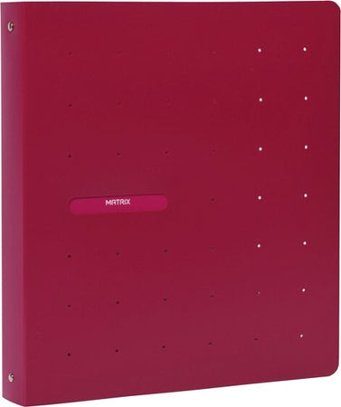 Raccoglitore Matrix - 4 anelli tondi 30 mm - dorso 4 cm - 22x30 cm - PPL - rosso porpora - Favorit Cancelleria e prodotti per ufficio/Archivio ufficio e accessori per scrivania/Raccoglitori e accessori per raccoglitori/Raccoglitori/Raccoglitori ad anelli Eurocartuccia - Pavullo, Commerciovirtuoso.it