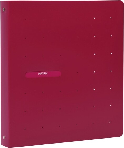 Raccoglitore Matrix - 4 anelli tondi 30 mm - dorso 4 cm - 22x30 cm - PPL - rosso porpora - Favorit Cancelleria e prodotti per ufficio/Archivio ufficio e accessori per scrivania/Raccoglitori e accessori per raccoglitori/Raccoglitori/Raccoglitori ad anelli Eurocartuccia - Pavullo, Commerciovirtuoso.it