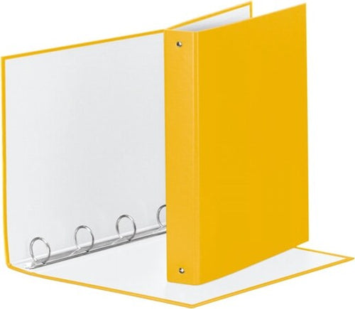 Raccoglitore Meeting - 4 anelli tondi 30 mm - dorso 4 cm - 22x30 cm - PPL - giallo - Esselte Cancelleria e prodotti per ufficio/Archivio ufficio e accessori per scrivania/Raccoglitori e accessori per raccoglitori/Raccoglitori/Raccoglitori ad anelli Eurocartuccia - Pavullo, Commerciovirtuoso.it