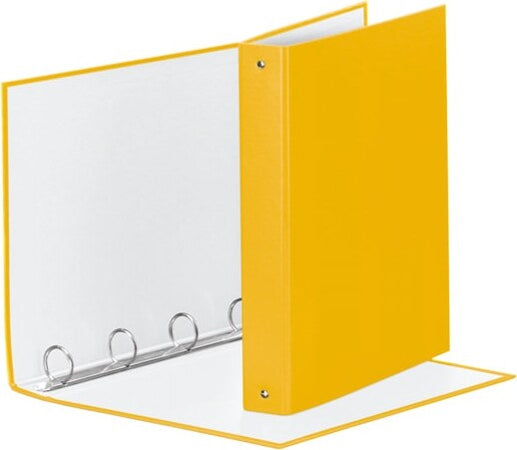 Raccoglitore Meeting - 4 anelli tondi 30 mm - dorso 4 cm - 22x30 cm - PPL - giallo - Esselte Cancelleria e prodotti per ufficio/Archivio ufficio e accessori per scrivania/Raccoglitori e accessori per raccoglitori/Raccoglitori/Raccoglitori ad anelli Eurocartuccia - Pavullo, Commerciovirtuoso.it