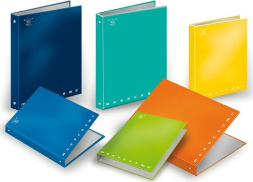 Raccoglitore Monocromo - 4 anelli tondi 25 mm - dorso 3 cm - 18 5x22 cm - colori assortiti - Pigna [multipack] 5 pezzi Cancelleria e prodotti per ufficio/Archivio ufficio e accessori per scrivania/Raccoglitori e accessori per raccoglitori/Raccoglitori/Raccoglitori ad anelli Eurocartuccia - Pavullo, Commerciovirtuoso.it