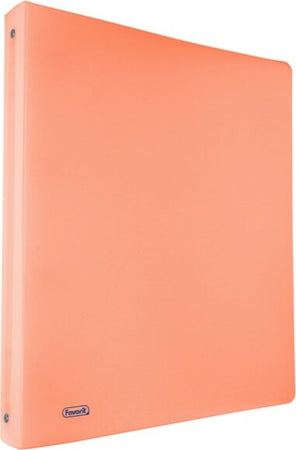Raccoglitore Pastel - PPL - 22x30 cm - dorso 3 cm - 4 anelli 30 mm - arancio - Favorit Cancelleria e prodotti per ufficio/Archivio ufficio e accessori per scrivania/Raccoglitori e accessori per raccoglitori/Raccoglitori/Raccoglitori ad anelli Eurocartuccia - Pavullo, Commerciovirtuoso.it