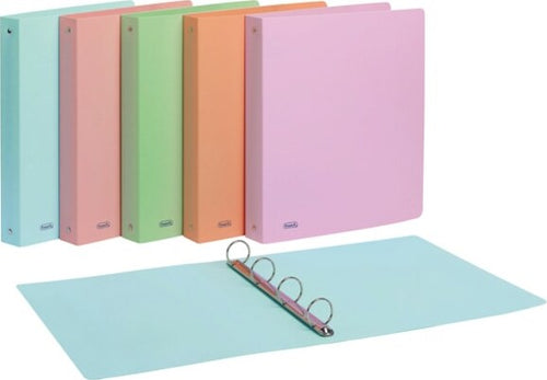 Raccoglitore Pastel - PPL - dorso 3 2 cm - 22x30 cm - 4 anelli 30 mm - colori assortiti - Favorit [multipack] 10 pezzi Cancelleria e prodotti per ufficio/Archivio ufficio e accessori per scrivania/Raccoglitori e accessori per raccoglitori/Raccoglitori/Raccoglitori ad anelli Eurocartuccia - Pavullo, Commerciovirtuoso.it