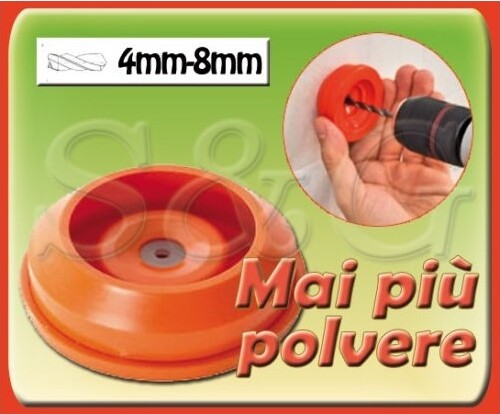 Raccoglitore Polvere Per Punte Trapano Da Fori Per Trapano 4 - 8 Mm Fai da te/Utensili elettrici e a mano/Accessori per utensili elettrici/Set punte per trapani Trade Shop italia - Napoli, Commerciovirtuoso.it
