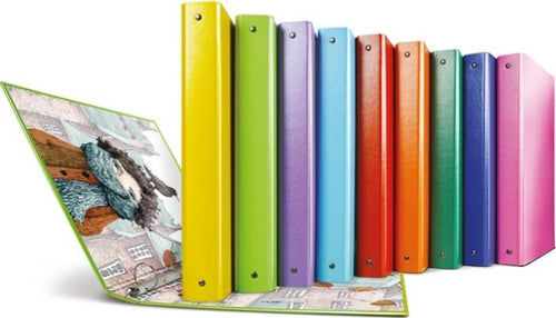 Raccoglitore Raggio Sogni - 4 anelli R - diametro 30 mm - colori assortiti - Sei Rota [multipack] 10 pezzi Cancelleria e prodotti per ufficio/Archivio ufficio e accessori per scrivania/Raccoglitori e accessori per raccoglitori/Raccoglitori/Raccoglitori ad anelli Eurocartuccia - Pavullo, Commerciovirtuoso.it