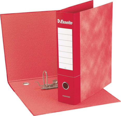 Raccoglitore registratore archivio Essentials dorso 8 cm Esselte Cancelleria e prodotti per ufficio/Archivio ufficio e accessori per scrivania/Raccoglitori e accessori per raccoglitori/Raccoglitori/Raccoglitori a leva per documenti Decor Space - Altamura, Commerciovirtuoso.it