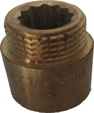 Raccorderia Raccordo Prolunga Ottone Giallo M F Alta Qualità Commercio Industria e Scienza/Idraulica pneumatici e tubatura/Raccordi/Raccordi per tubi/Giunti Ogomondo - Martina Franca, Commerciovirtuoso.it