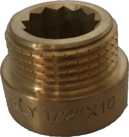 Raccorderia Raccordo Prolunga Ottone Giallo M F Alta Qualità Commercio Industria e Scienza/Idraulica pneumatici e tubatura/Raccordi/Raccordi per tubi/Giunti Ogomondo - Martina Franca, Commerciovirtuoso.it