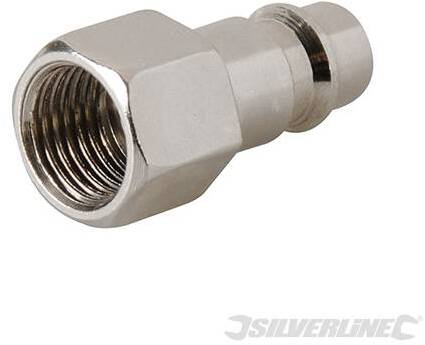 Raccordo Con Filettatura Femmina A Baionetta 1/4 Bsp Silverline 2 P.zi