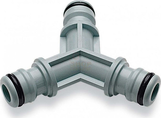 Raccordo derivazione a Y a 3 innesti Maschio per irrigazione e giardinaggio Giardino e giardinaggio/Attrezzi da giardino e attrezzature per l'irrigazione/Attrezzature per l'irrigazione/Pompe e accessori/Parti e connettori La Zappa - Altamura, Commerciovirtuoso.it