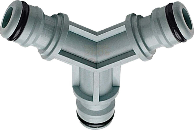 Raccordo derivazione a Y a 3 innesti Maschio per irrigazione e giardinaggio Giardino e giardinaggio/Attrezzi da giardino e attrezzature per l'irrigazione/Attrezzature per l'irrigazione/Pompe e accessori/Parti e connettori La Zappa - Altamura, Commerciovirtuoso.it