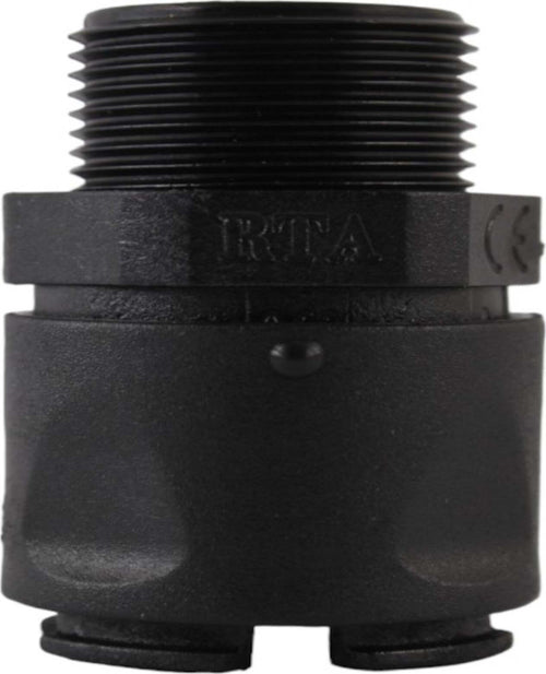 Raccordo-diritto-nero-IP66/68-17mm-M25-serie-RTA-Bticino