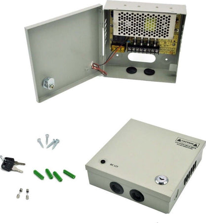 RACK BOX ALIMENTATORE STABILIZZATO 4 USCITE CANALI CENTRALINA TELECAMERA DC CCTV Elettronica/Informatica/Componenti e pezzi di ricambio/Componenti interni/Alimentatori Trade Shop italia - Napoli, Commerciovirtuoso.it