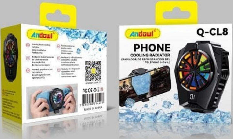 Radiatore Di Raffreddamento Per Cellulare Ventola Silenziosa Schermo Led Q-cl8 Elettronica/Informatica/Accessori/Accessori per PC portatili/Ventole e basi di raffreddamento esterno/Basi di raffreddamento Trade Shop italia - Napoli, Commerciovirtuoso.it