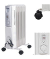 Radiatore Elettrico Ad Olio 9 Elementi Con Rotelle Da 2000w Basso Consumo Stufa