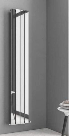 Radiatore Termoarredo Cromato Bagno Design Verticale Finitura Cromata 180x31cm Design Moderno a Tubi Verticali Piatti Fai da te/Prodotti per la costruzione/Riscaldamento e raffreddamento/Impianti di riscaldamento centralizzato e accessori/Radiatori Shopbagno.it - Roma, Commerciovirtuoso.it