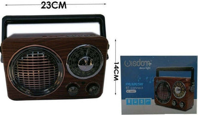 Radio Fm Am Sw Portatile Con Antenna Speaker Bluetooth Microsd Usb Retro' Xc-5007 Elettronica e telefonia > Accessori Audio e Video > Casse Portatili Trade Shop italia - Napoli, Commerciovirtuoso.it