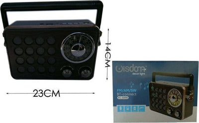 Radio Fm Am Sw Portatile Con Antenna Speaker Bluetooth Microsd Usb Stereo Xc5008 Elettronica e telefonia > Accessori Audio e Video > Casse Portatili Trade Shop italia - Napoli, Commerciovirtuoso.it