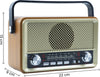 Radio Fm Retro Wireless Altoparlante Mp3 Portatile Bluetooth Usb Aux Tf Q-sy500 Elettronica/Audio e video portatile/Accessori/Casse portatili e Docking Station con altoparlanti/Casse portatili Bluetooth Trade Shop italia - Napoli, Commerciovirtuoso.it