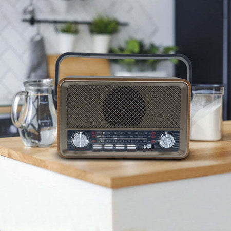 Radio-Fm-Retro-Wireless-Altoparlante-Mp3-Portatile-Bluetooth-Usb-Aux-Tf-Q-sy500