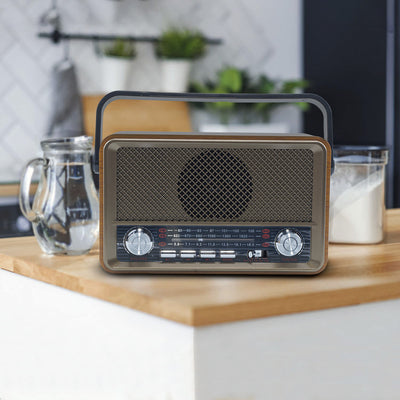 Radio Fm Retro Wireless Altoparlante Mp3 Portatile Bluetooth Usb Aux Tf Q-sy500 Elettronica/Audio e video portatile/Accessori/Casse portatili e Docking Station con altoparlanti/Casse portatili Bluetooth Trade Shop italia - Napoli, Commerciovirtuoso.it