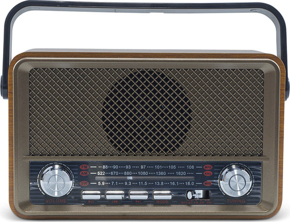 Radio Fm Retro Wireless Altoparlante Mp3 Portatile Bluetooth Usb Aux Tf Q-sy500 Elettronica/Audio e video portatile/Accessori/Casse portatili e Docking Station con altoparlanti/Casse portatili Bluetooth Trade Shop italia - Napoli, Commerciovirtuoso.it