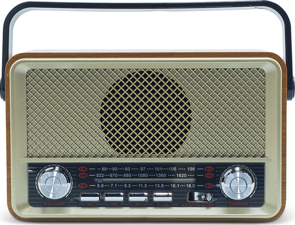 Radio Fm Retro Wireless Altoparlante Mp3 Portatile Bluetooth Usb Aux Tf Q-sy500 Elettronica/Audio e video portatile/Accessori/Casse portatili e Docking Station con altoparlanti/Casse portatili Bluetooth Trade Shop italia - Napoli, Commerciovirtuoso.it