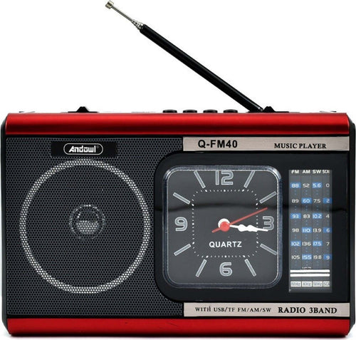 Radio Portatile A Batteria Usb Sveglia Q-fm40 Altoparlante Bluetooth Con Torcia Elettronica/Audio e video portatile/Accessori/Casse portatili e Docking Station con altoparlanti/Casse portatili Bluetooth Trade Shop italia - Napoli, Commerciovirtuoso.it