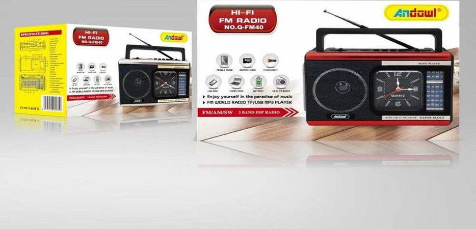 Radio Portatile A Batteria Usb Sveglia Q-fm40 Altoparlante Bluetooth Con Torcia Elettronica/Audio e video portatile/Accessori/Casse portatili e Docking Station con altoparlanti/Casse portatili Bluetooth Trade Shop italia - Napoli, Commerciovirtuoso.it