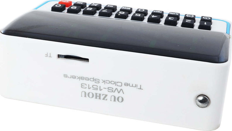 RADIO SVEGLIA CASSA SPEAKER OROLOGIO DIGITALE USB MICRO SD MP3 MULTIMEDIA WS1513 Casa e cucina/Decorazioni per interni/Orologi/Sveglie Trade Shop italia - Napoli, Commerciovirtuoso.it