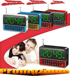 RADIO-SVEGLIA-CASSA-SPEAKER-OROLOGIO-DIGITALE-USB-MicroSD-MP3-MULTIMEDIA-WS-1513