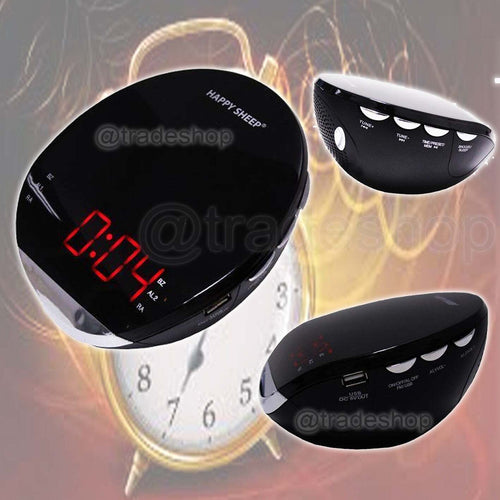 RADIO SVEGLIA RADIOSVEGLIA OROLOGIO DA TAVOLO AM/FM DIGITALE LCD LED ROSSO Elettronica/Audio e video portatile/Radio Trade Shop italia - Napoli, Commerciovirtuoso.it