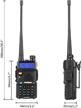 Radiotrasmittente-Ricetrasmittente-Dual-Band-Vhf-136---174-Mhz-/-Uhf-400---480-Mhz