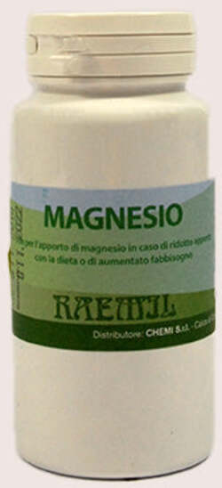 Raemil - Magnesio Chelato Integratore Di Magnesio 100 Compresse