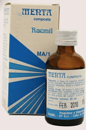 Raemil - Menta Composta Integratore Alimentare 25 Ml Azione Tonica