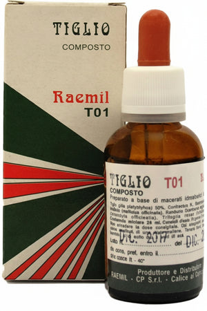 Raemil - Tiglio Composto Integratore Alimentare Nei Casi Di Tensione, Ansia 25 Ml