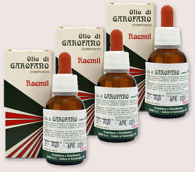 Raemil Olio di Garofano composto multipack 3x25 ml
