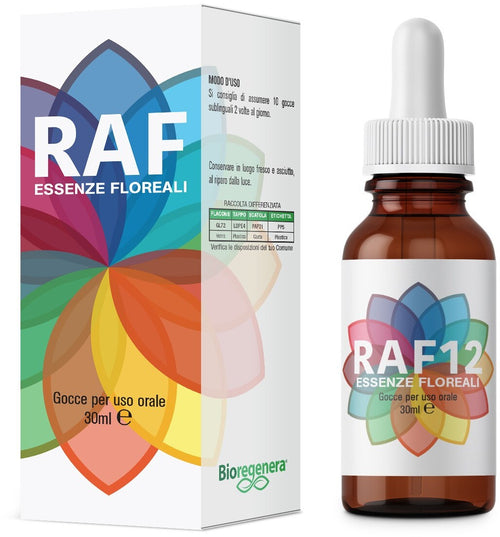 RAF 12 essenze floreali Gocce 30 ml